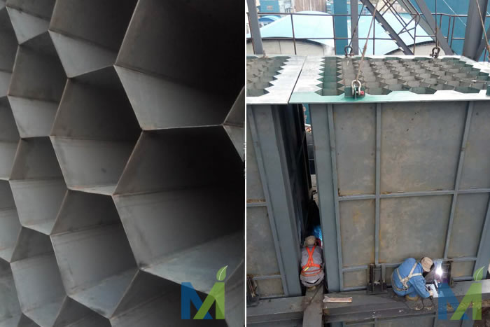 不銹鋼陽(yáng)極管在安裝中