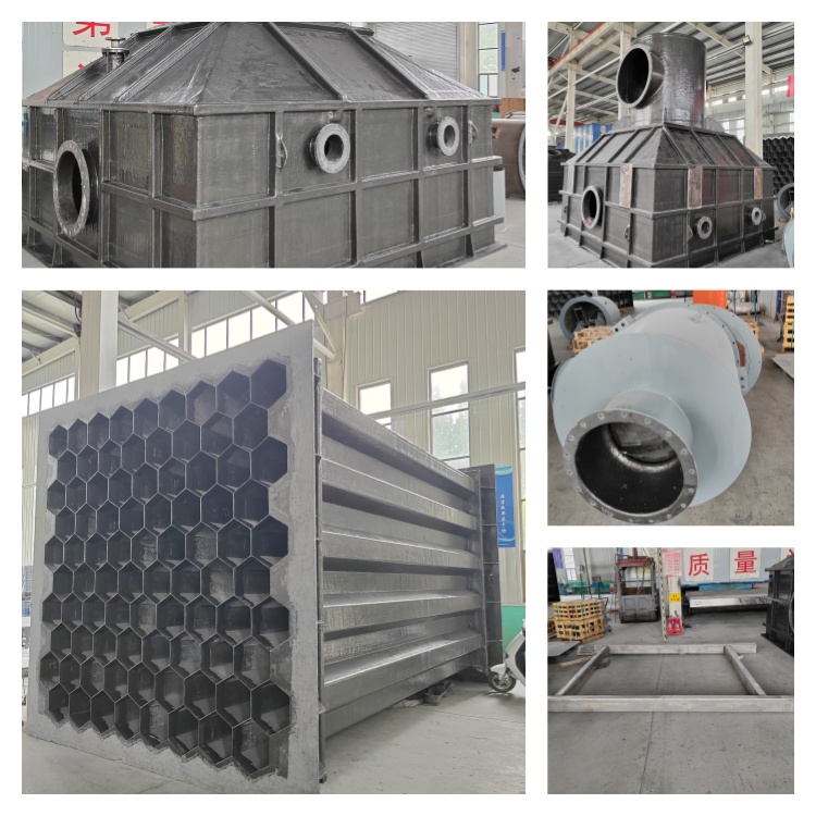 危廢焚燒濕電除塵器生產(chǎn)完畢待發(fā)貨